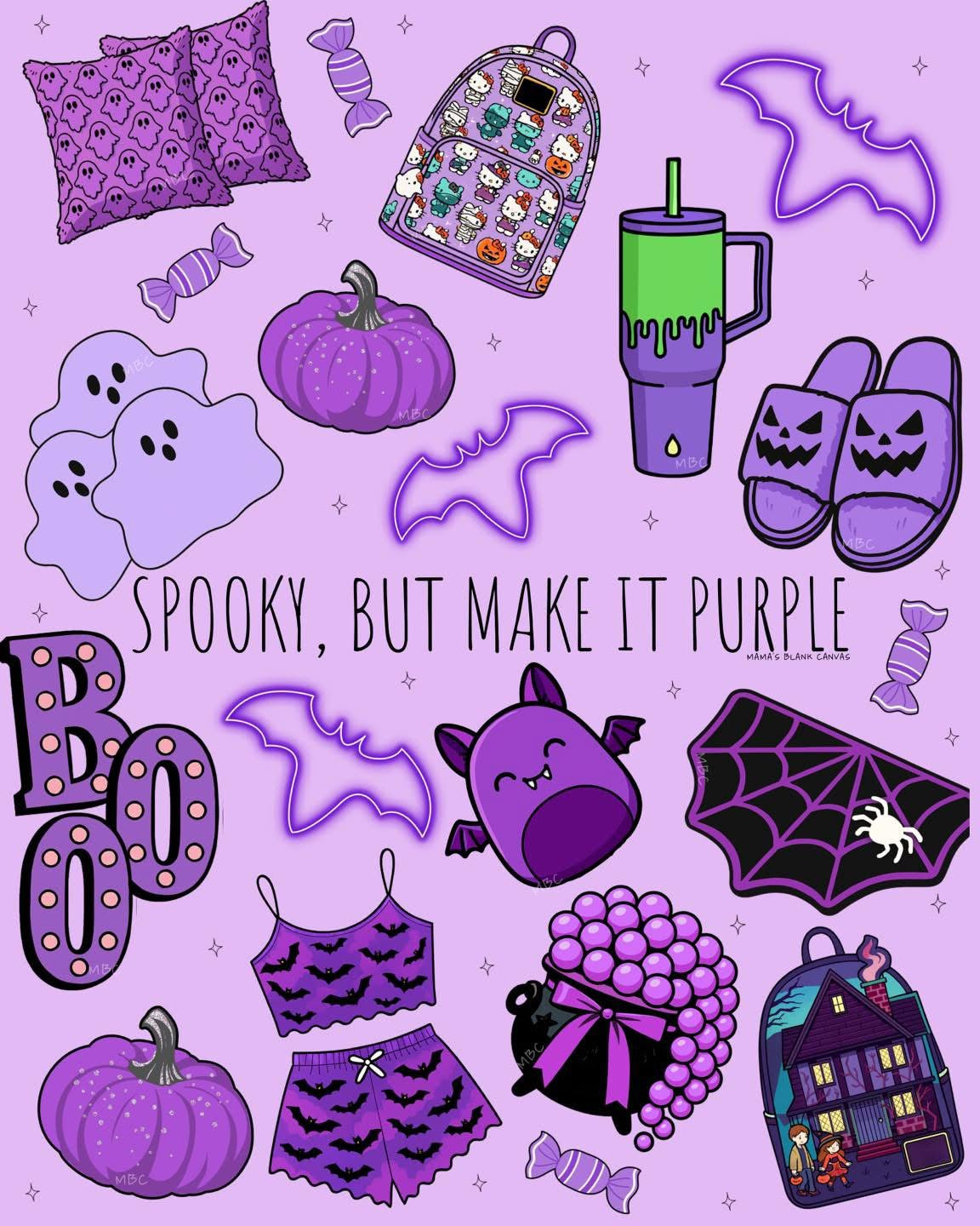 20oz Skinny Tumbler - Spooky But Make It...