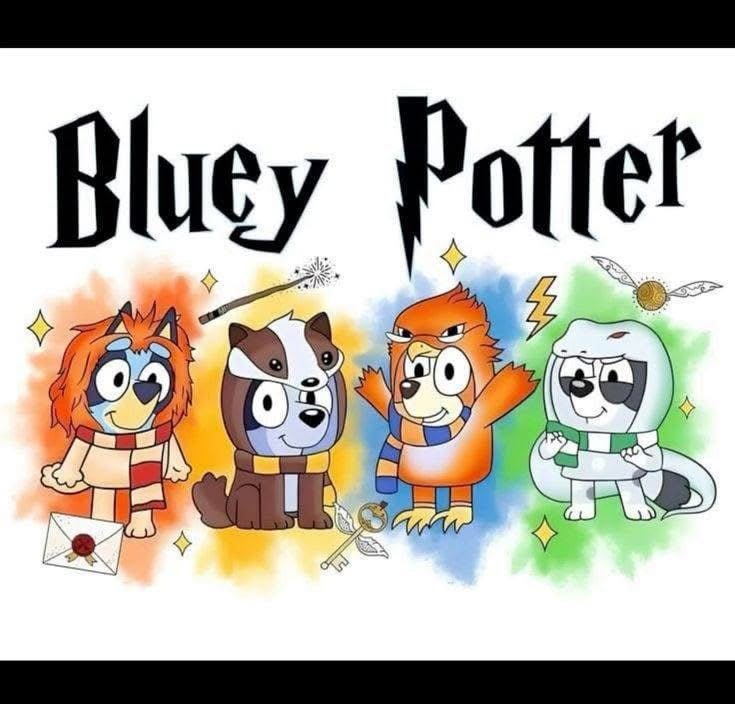 20oz Skinny Tumbler - Bluey Potter