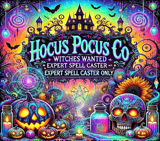 20oz Skinny Tumbler- Hocus Pocus Company