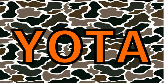 License Plate - YODA