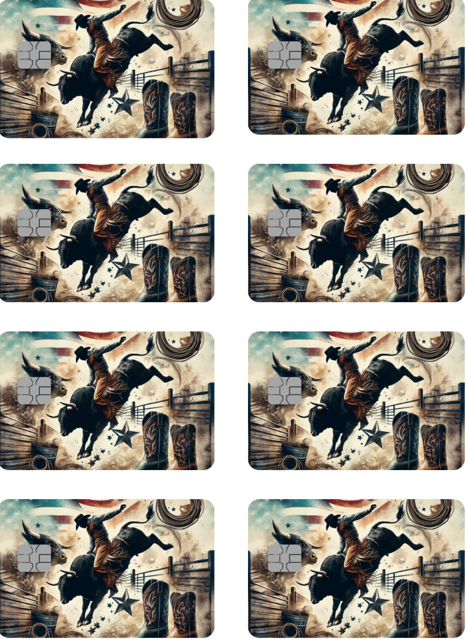 Cowboy Debit Card Skin