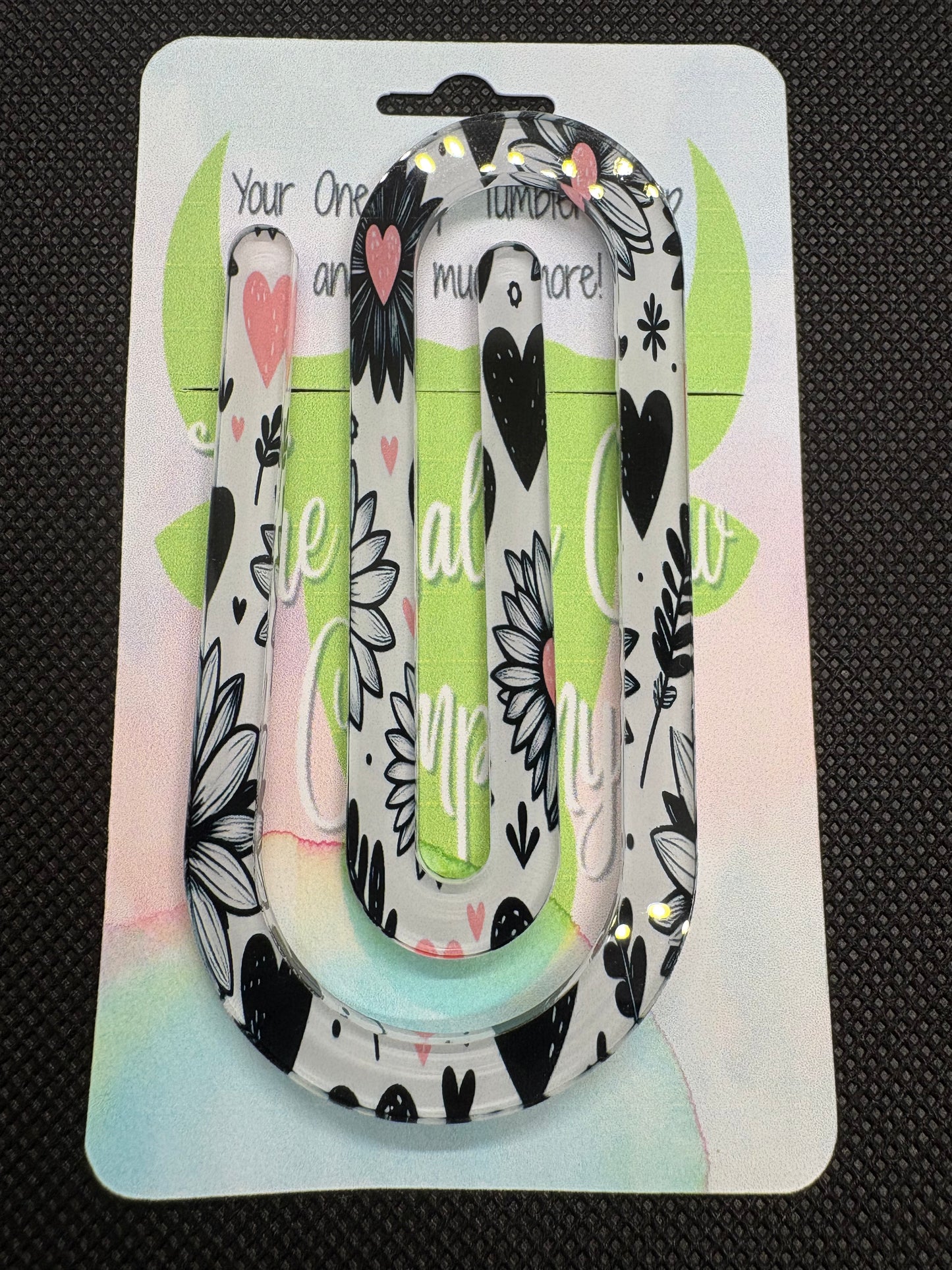 Jumbo Paperclip Bookmarks