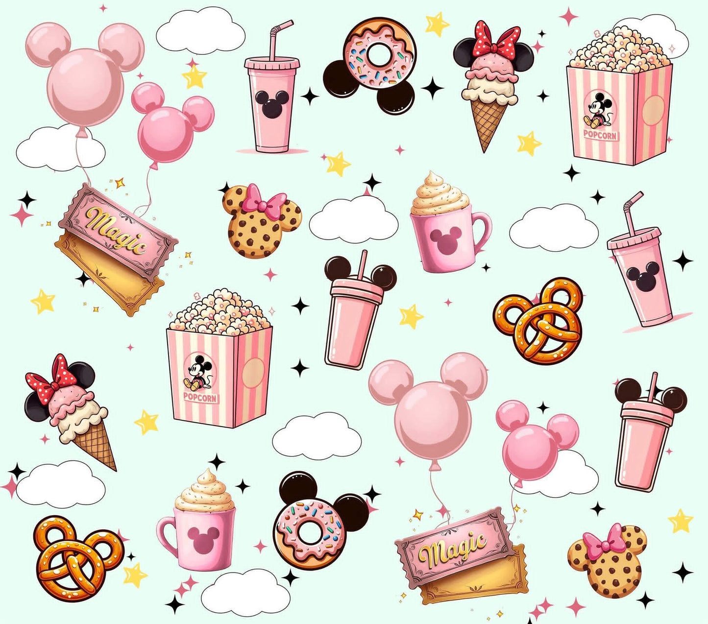 20oz Skinny Tumbler- It's The World Of Magic