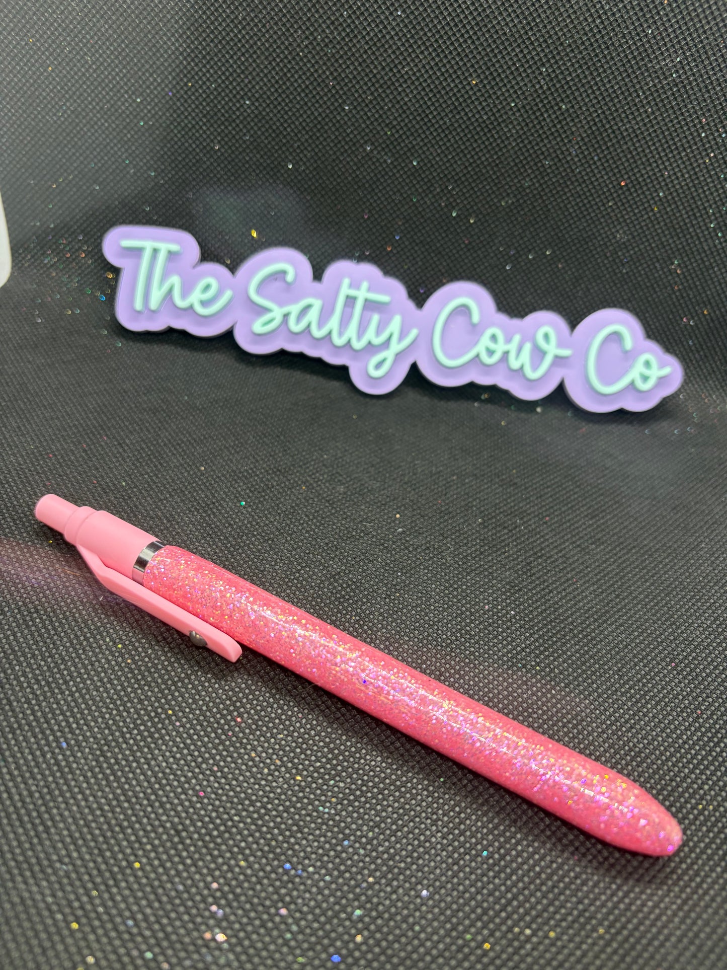 Salty Fidget Pen (Quilted)