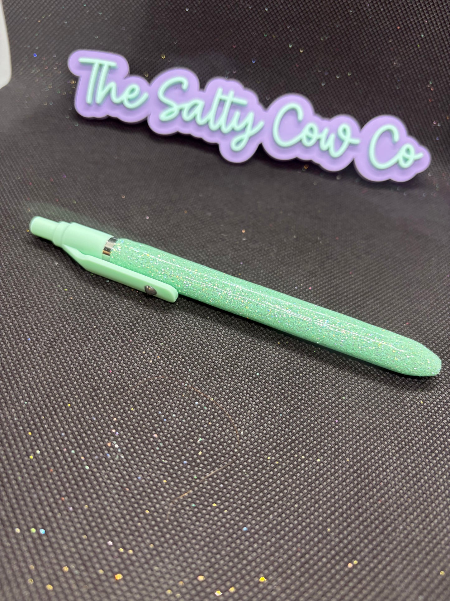Salty Fidget Pen (Gingham)