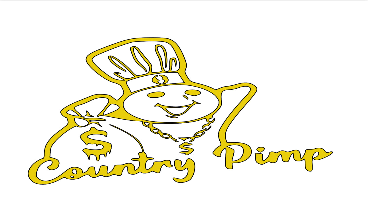 Dough boy decal / Truck decal / Car decal / Squatted Truck decal / Country Pimp