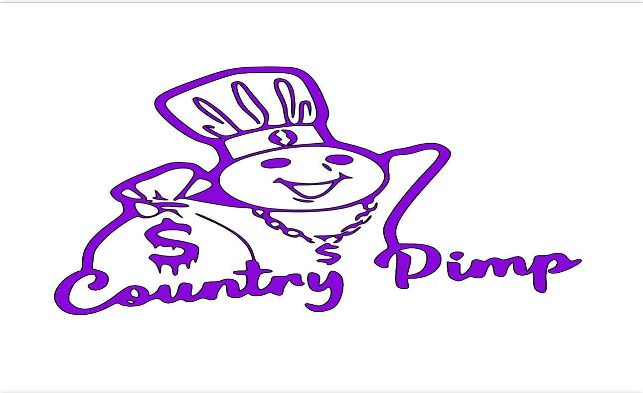 Dough boy decal / Truck decal / Car decal / Squatted Truck decal / Country Pimp