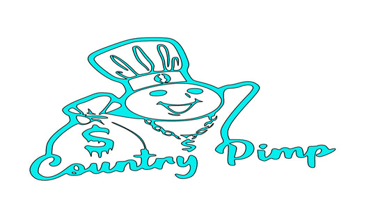 Dough boy decal / Truck decal / Car decal / Squatted Truck decal / Country Pimp