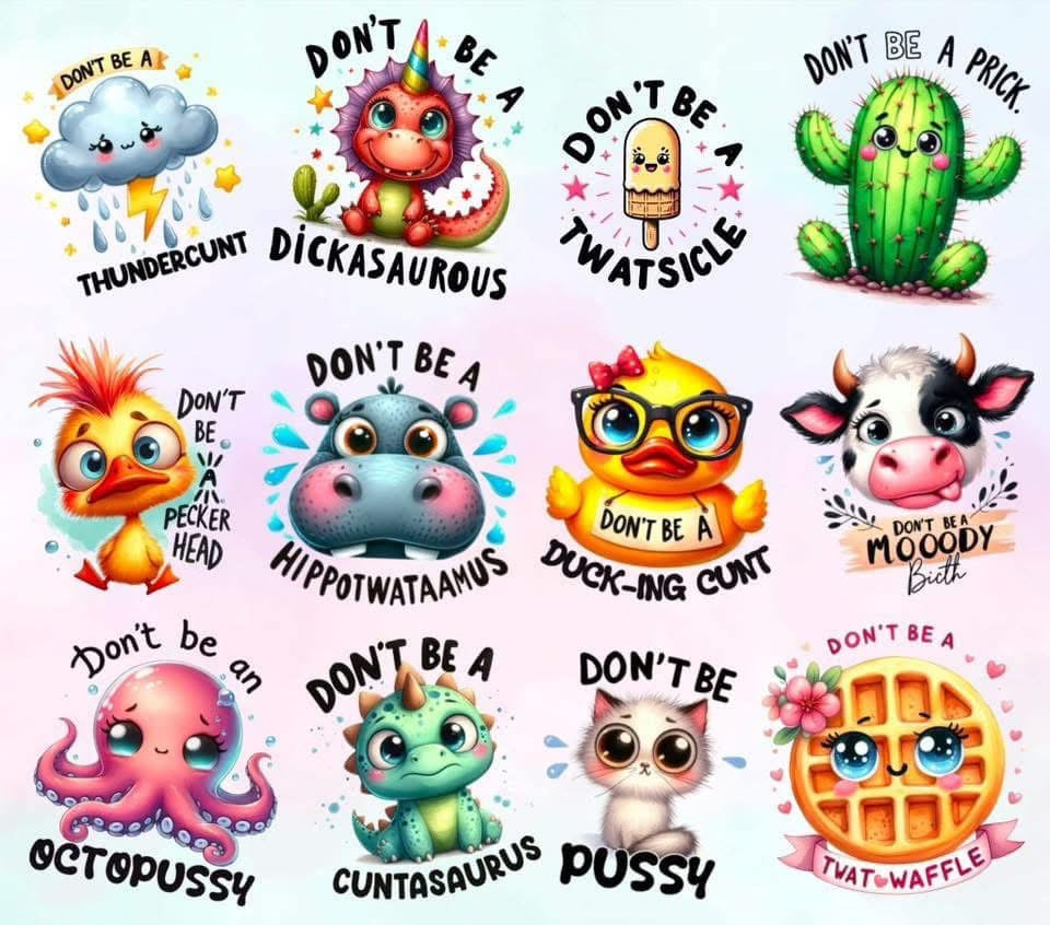 20 oz Skinny Tumbler - Funny Neon Affirmation