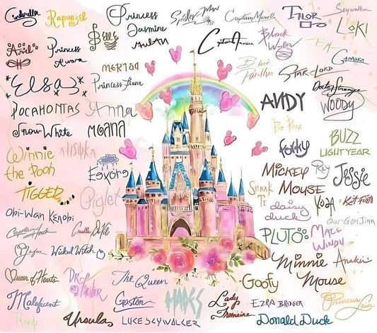 20 oz Skinny Tumbler - Where Magic Happens and Dreams Come True