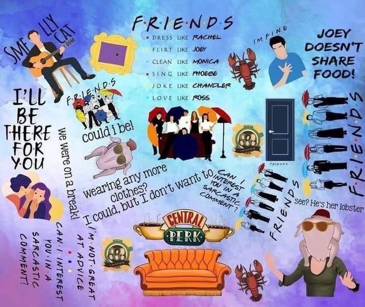 20 oz Skinny Tumbler - Central Perk Friendship