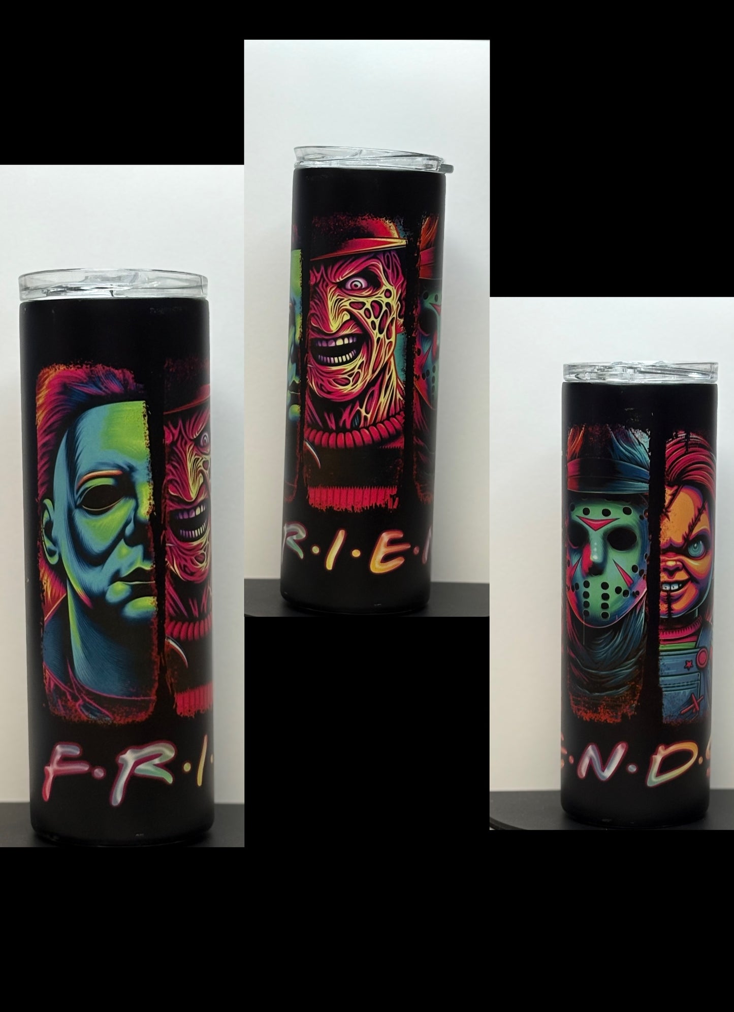 20oz Tumbler- Halloween Friends