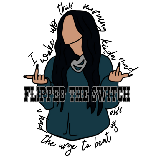 20 oz Skinny Tumbler - I Got No Mercy