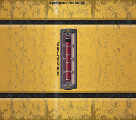 20oz Hookah Tumbler - Scream Container