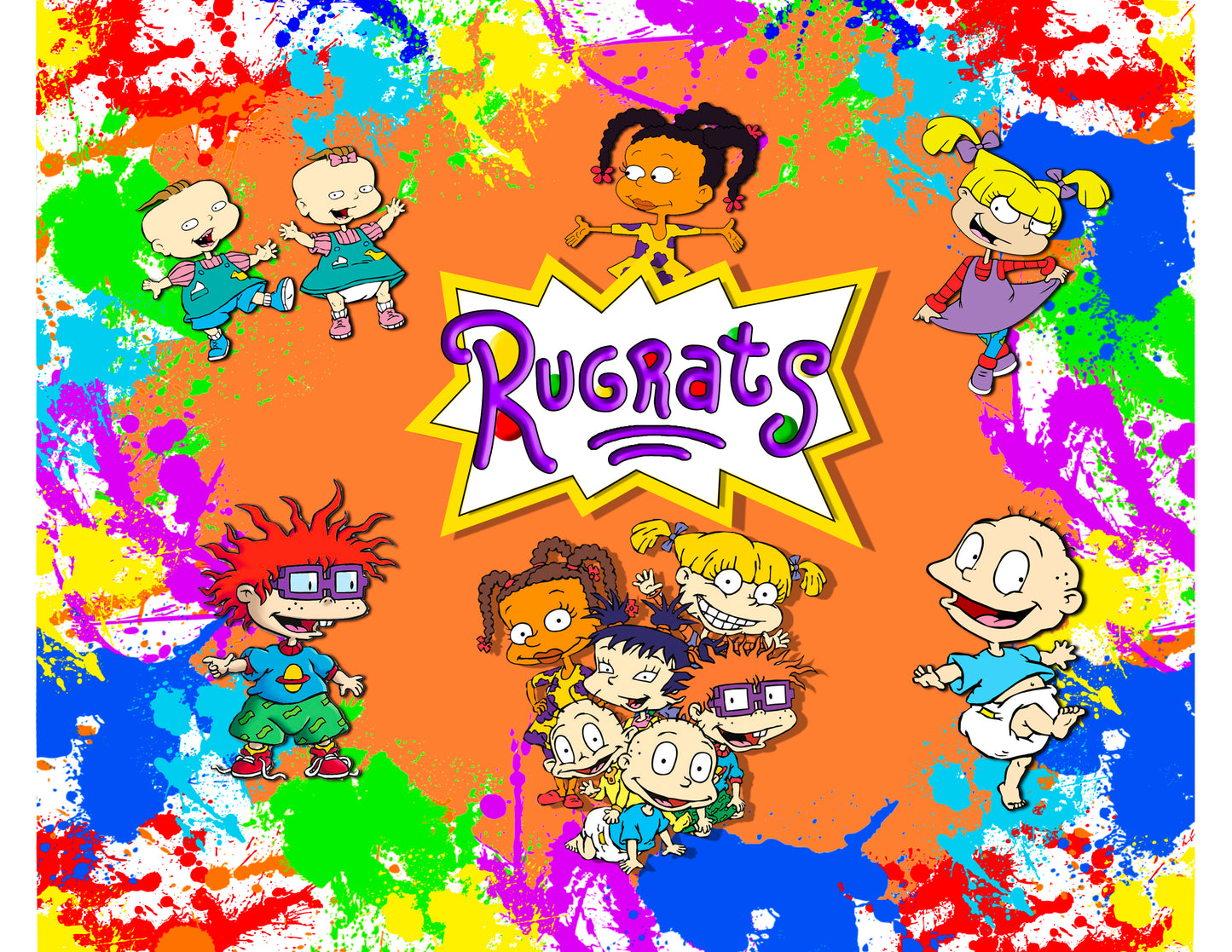 20 oz Skinny Tumbler - 90s Momma Raising Rugrats