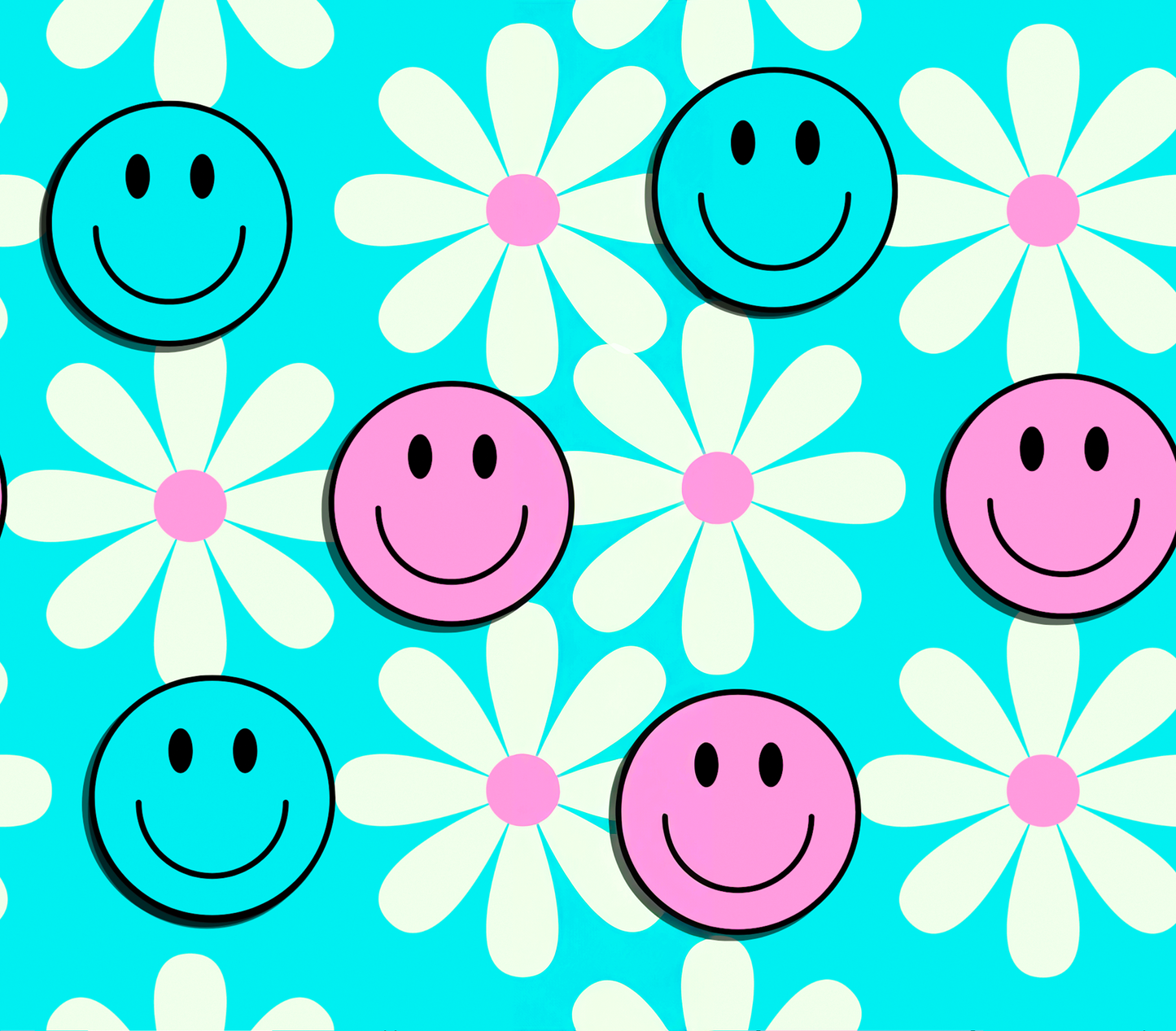 20 oz Skinny Tumbler - Spring Boho